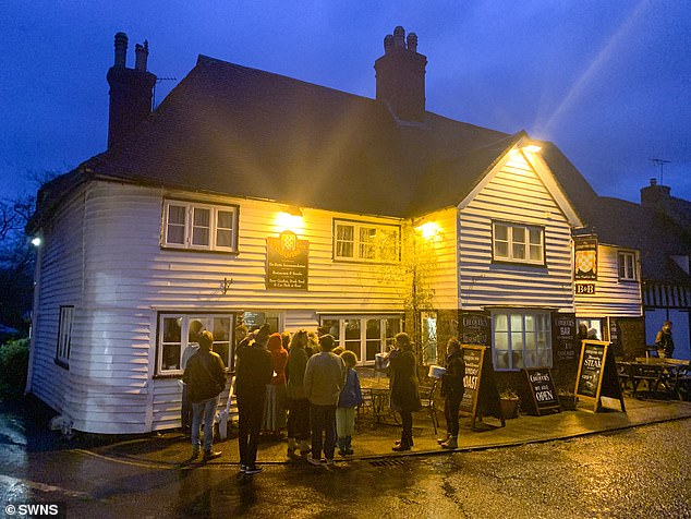 The celebrity baker and his wife Melissa Spalding had put more than £80,000 of their own money into a bid to save The Chequers pub (above), near Ashford, Kent, but sadly to no avail.