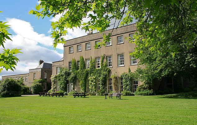 In harmony: Caroline Phillips visits Gaia House (pictured), a Buddhist retreat in south Devon