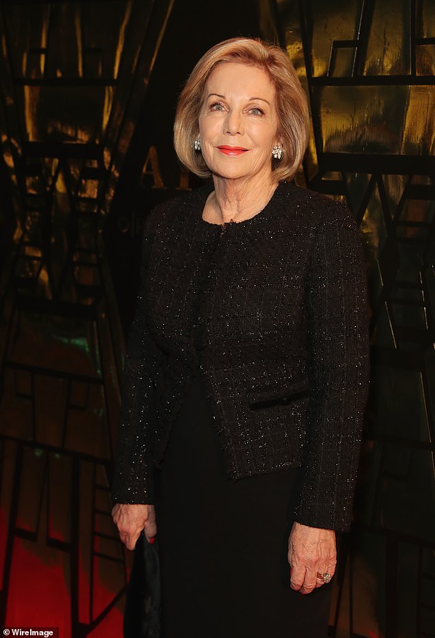 Ita Buttrose (pictured) has confirmed the death of her sister-in-law, Sydney public figure Elizabeth Buttrose, who passed away peacefully at a care home in Sydney's eastern suburbs on Friday.