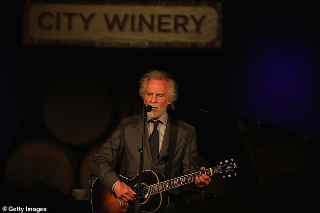 Singer-songwriter JD Souther, who wrote country rock songs for popular acts such as the Eagles and Linda Ronstadt, has died at the age of 78. Pictured in NYC in 2018