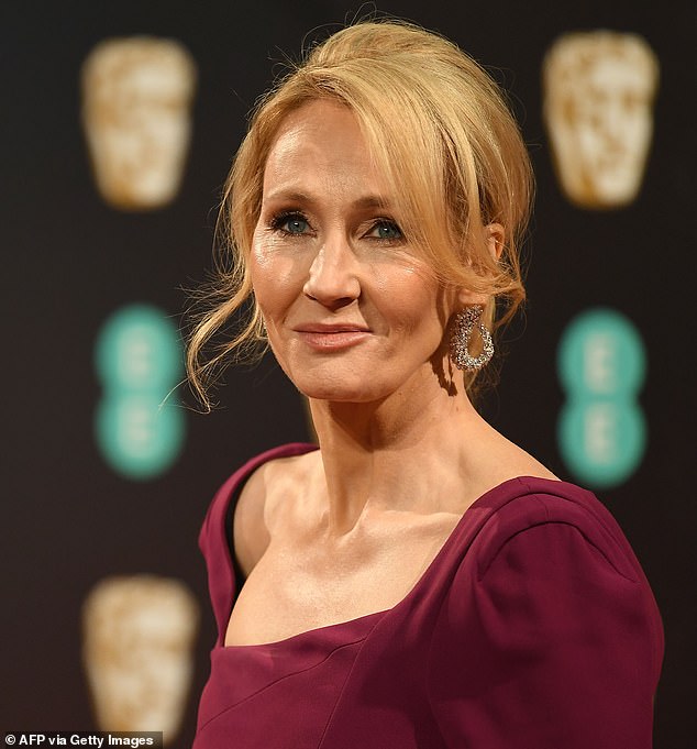 JK Rowling last night called for taxpayers' money to be 'withheld' from a rape charity after a trans woman stepped down as head of a victims' support service