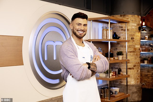 Jake Quickenden was 'disappointed' when he was eliminated from Celebrity MasterChef after failing to impress the judges