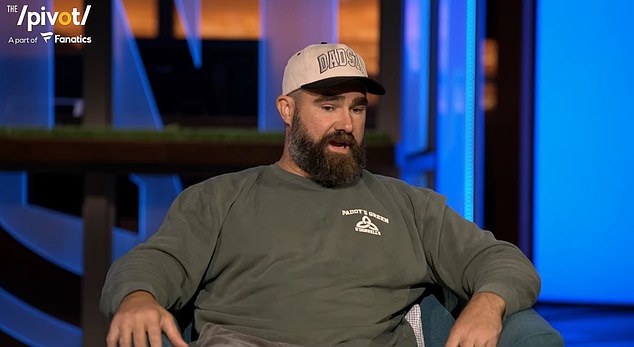 Jason Kelce has opened up about brother Travis' early days in a relationship with Taylor Swift