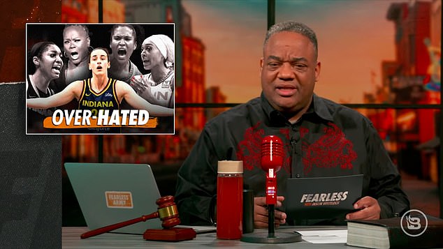 Jason Whitlock says Caitlin Clark is a 'slave' who 'exploits' black WNBA players