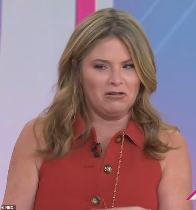 Jenna Bush Hager has opened up about an 'extreme' phobia she suffers from that leaves her 'on the floor' in fear