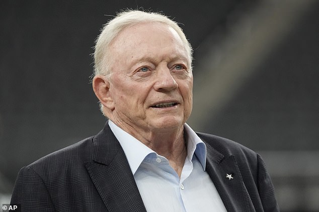 Dallas Cowboys owner Jerry Jones says it's 'very fair' for fans to point fingers at him