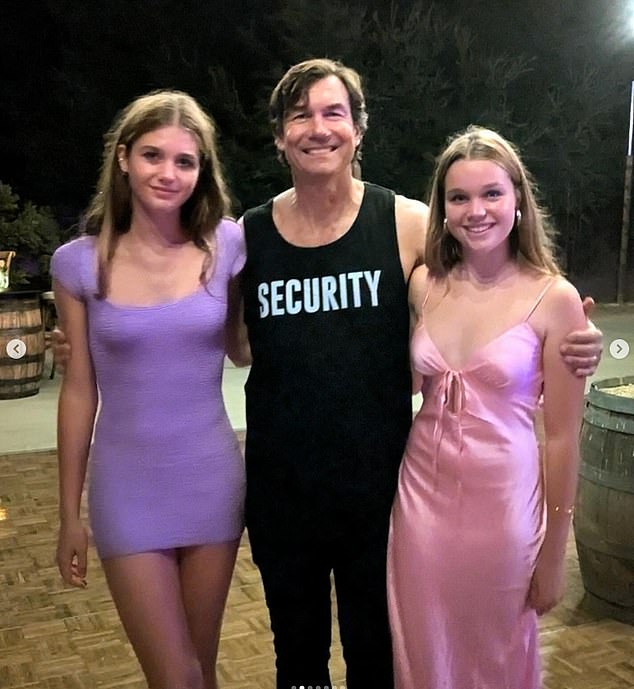 Jerry O'Connell and Rebecca Romijn have twin daughters named Dolly and Charlie. And the actors took to Instagram to wish the girls a happy 16th birthday, sharing a new photo of the teens