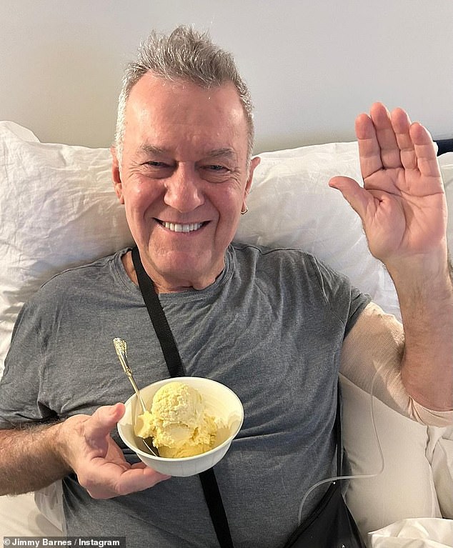 Australian rock legend Jimmy Barnes has updated fans on his health following recent surgery and confirmed his plans to return to the stage with Cold Chisel