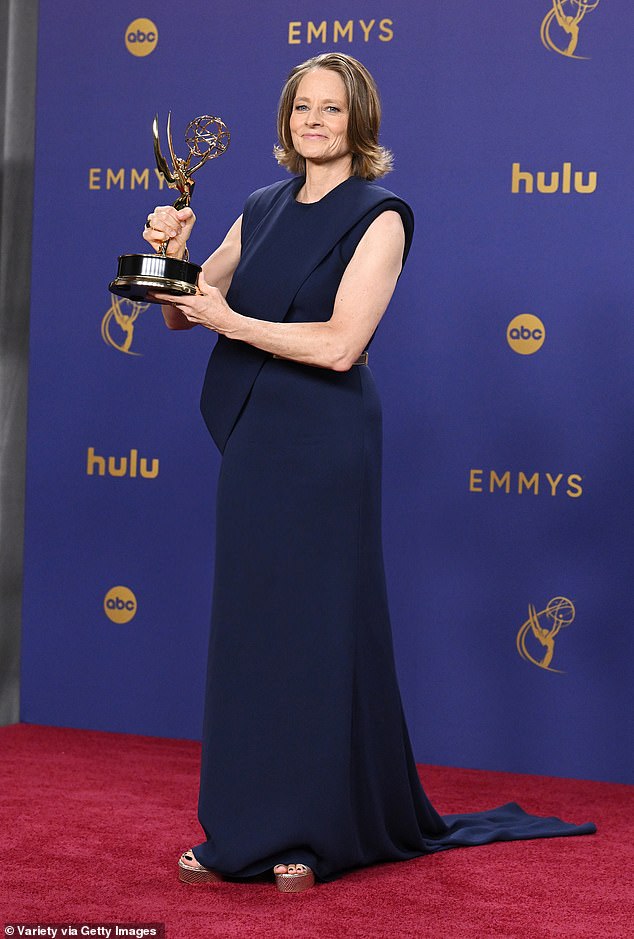 Just moments after winning Best Actress at the 2024 Emmys, Jodie Foster revealed that her two children are experiencing some uncertainty about their career paths