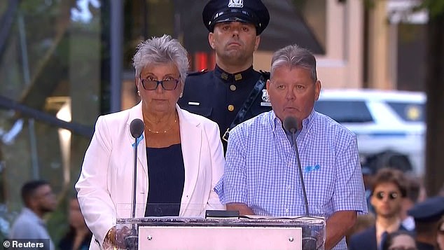 Joanne Barbara is the widow of an FDNY chief who died in the 9/11 terrorist attacks. She criticized Joe Biden for saying he would 'do 9/11' when asked about his plans for the week