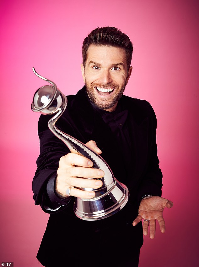 Joel Dommett, 39, has given a sneak peek of this year's National Television Awards as he prepares to host the glittering party at London's O2 Arena on Wednesday