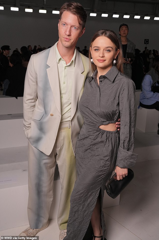 Joey King looked elegant as she and her husband Steven Piet, 40, attended the Max Mara RTW Spring 2025 fashion show during Milan Fashion Week