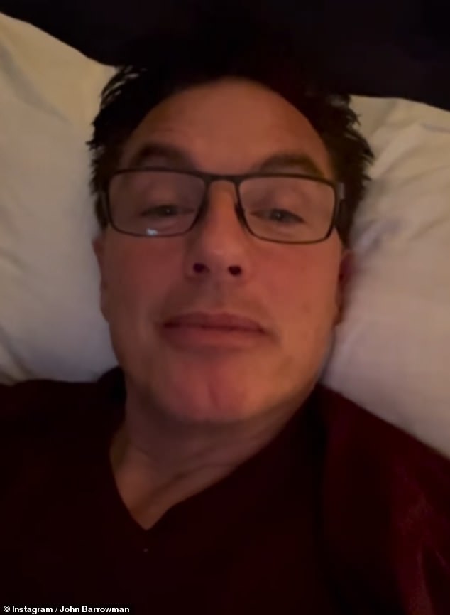 John Barrowman has shared an awkward clip of his preparations for Celebrity SAS: Who Dares Wins, before abruptly quitting the show after just 32 minutes