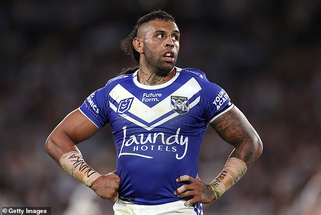 There is speculation that Bulldogs winger Josh Addo-Carr (pictured) will part ways with his club after testing positive for cocaine