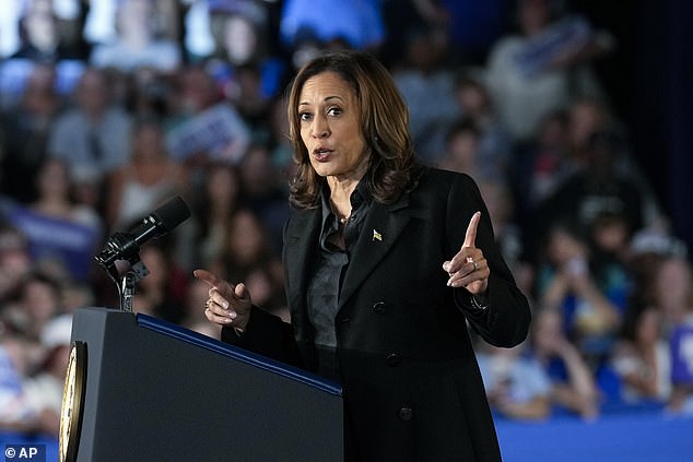 Vice President Kamala Harris made two appearances Friday in Pennsylvania districts that voted for former President Donald Trump. At her Wilkes-Barre rally, she had to rebuke left-wing protesters who called her a 