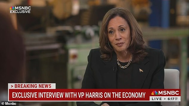 Kamala Harris answered President Donald Trump's accusation that she never worked at McDonald's