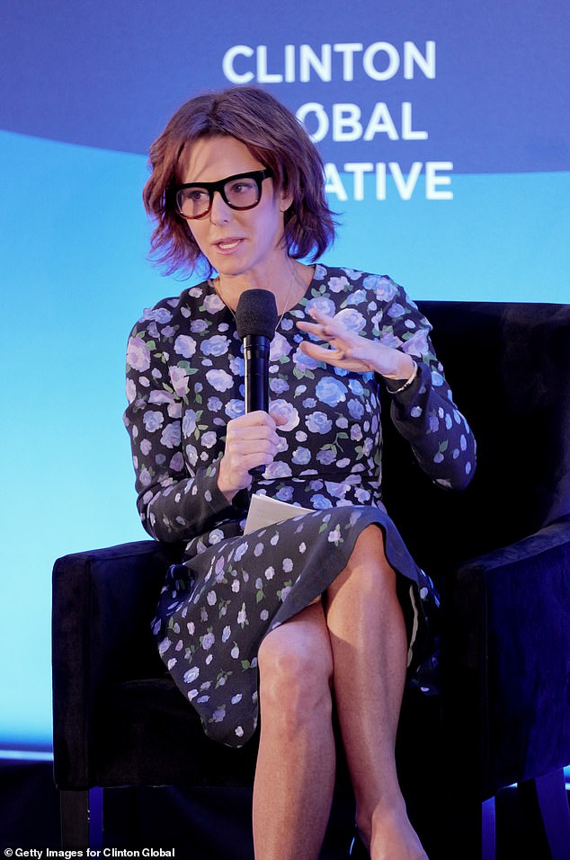 Stephanie Ruhle takes part in the session "Closing the financial access gap for women" on stage during day 2 of the Clinton Global Initiative