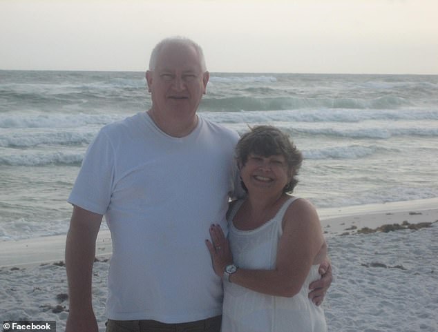 Minnesota Gov. Tim Schmaltz's older brother, Jeff (pictured with his wife Laurie), announced on Facebook last week that he will vote for Trump in November.