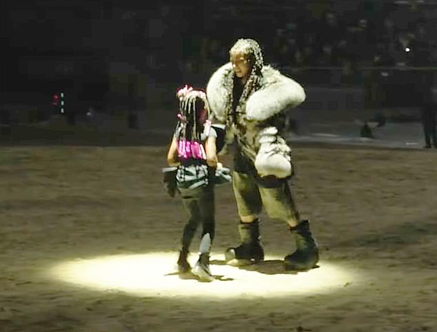 Kanye West's daughters North and Chicago stole the show at his Vultures 2 album listening party in Korea in August, showing off their dance moves