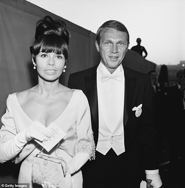 Chad was born on December 28, 1960. He was the only son of Steve McQueen and his first wife, Filipino-American actress Neile Adams; pictured together in 1964 in Santa Monica