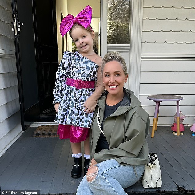 During an appearance on The Fox's Fifi, Fev & Nick, Katy was asked if meeting radio host Fifi Box and her daughter Daisy Belle in 2020 inspired her to name her own daughter a year later