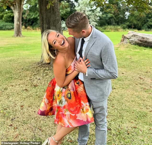 Kelsey Parker's new boyfriend has been revealed as the pair 'met at a memorial football game in honor of her late husband Tom Parker'