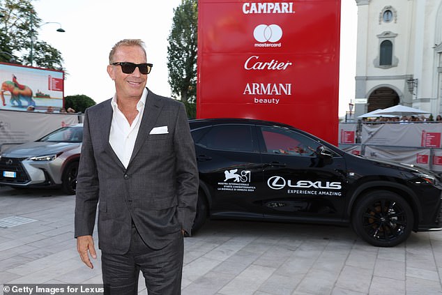 Kevin Costner has admitted his 'Horizon' film wasn't an 'overwhelming success', seen here at the 2024 Venice Film Festival