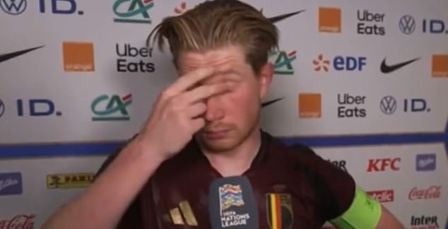 Kevin De Bruyne says he wants to QUIT Belgiums national