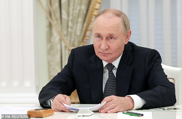 Vladimir Putin's (pictured) government has warned it will launch an 