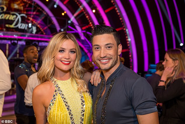 Laura's playful display comes after she confirmed she has spoken to the BBC about Giovanni Pernice, 33,'s 'inappropriate' behaviour on Strictly Come Dancing