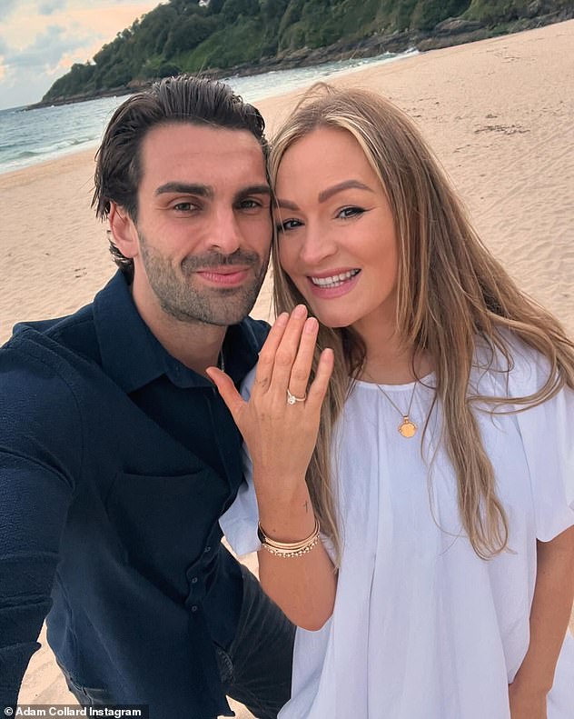 Laura Woods and Adam Collard are engaged