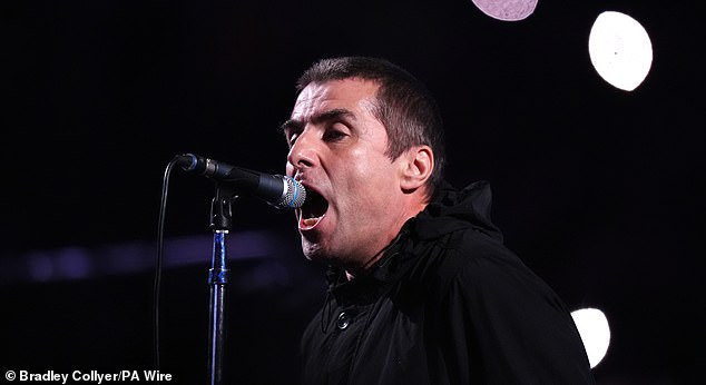 Liam Gallagher has been criticised for his singing during the Anthony Joshua vs Daniel Dubois boxing match at Wembley on Saturday night