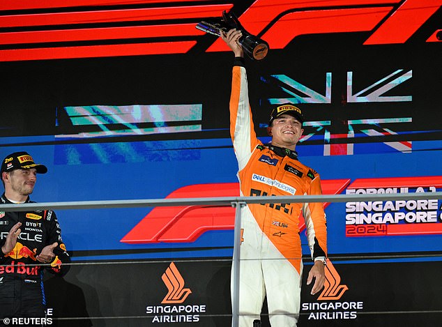 Lando Norris won the 2024 Singapore Grand Prix ahead of championship rival Max Verstappen