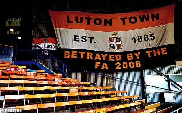 Luton Town are 'bitterly disappointed' after a row with the FA over a flag in Kenilworth Road