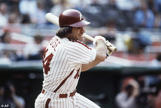 Rose was a member of the Philadelphia Phillies 1980 championship team (above), but has been officially banned from baseball after admittedly betting on the Cincinnati Reds