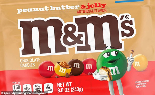 Fan-favorite Peanut Butter & Jelly M&M's return after 15 years