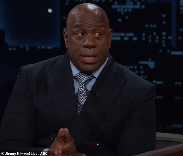 Magic Johnson explained on Jimmy Kimmel Live how the Lakers should handle Bronny James