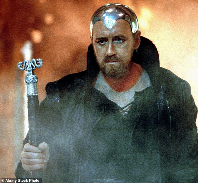 Myth and Legend: Nicol Williamson as Merlin in the 1981 film Excalibur