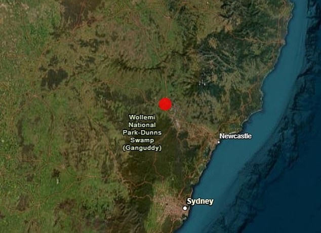 A magnitude 3.0 earthquake has been recorded in regional NSW