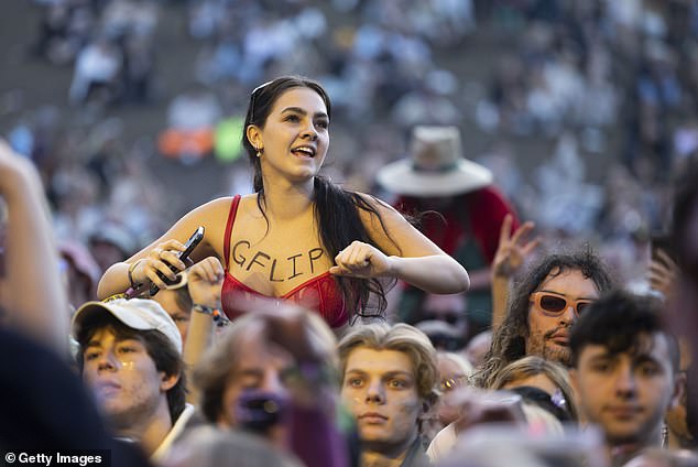 Lost Paradise and Rabbits Eat Lettuce are just two of many Australian festivals thrown into chaos after ticketing platform Lyte suddenly went offline. Pictured: Festival crowd