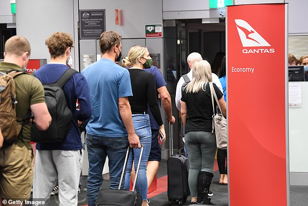 Qantas has quietly increased the price for changing a flight, name on a booking or cancelling a flight from $99 to $119 for various fare types from October 9 (stock image)