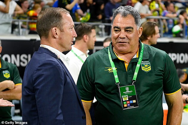 Mal Meninga has broken his silence on the storm that has divided the football world