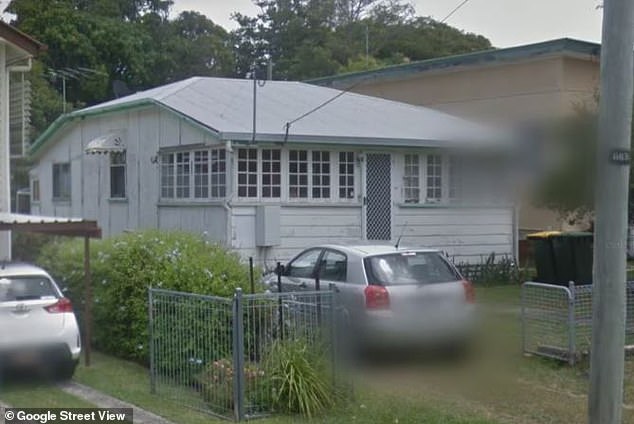 Malcolm was given 16 hours to vacate his rental property in Moreton Bay, north of Brisbane, after complaining for years that the property was 'sinking'.