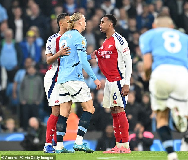 Sunday's match took the rivalry between Manchester City and Arsenal to a new level