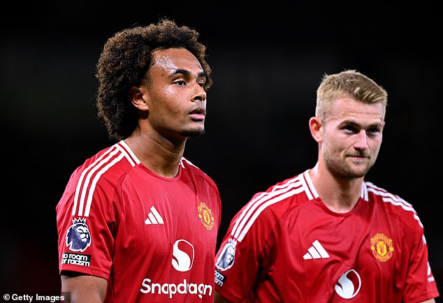 Joshua Zirkzee (left) and Matthijs de Ligt (right) both joined Manchester United this summer