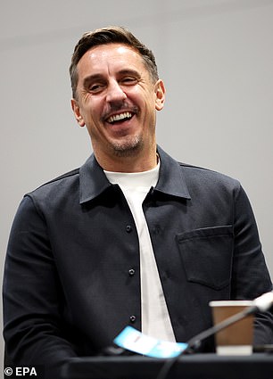 Gary Neville attended the Labour Party conference where the plans were unveiled