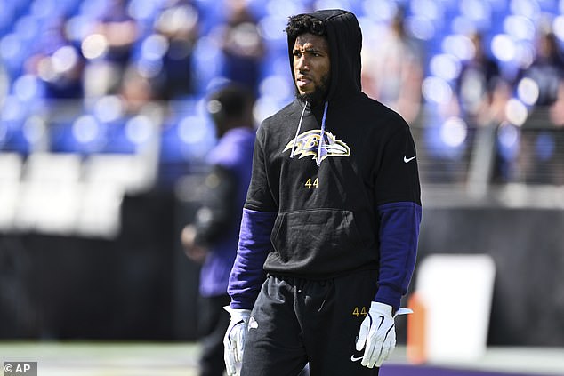 A disappointed fan told Marlon Humphrey to 'stay on that podcast' after Sunday's loss