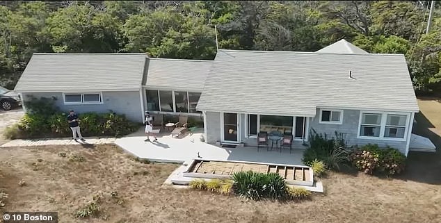 David Moot, 59, bought a home in Cape Cod for 67 percent less than the listed price because the property is at risk of sand erosion