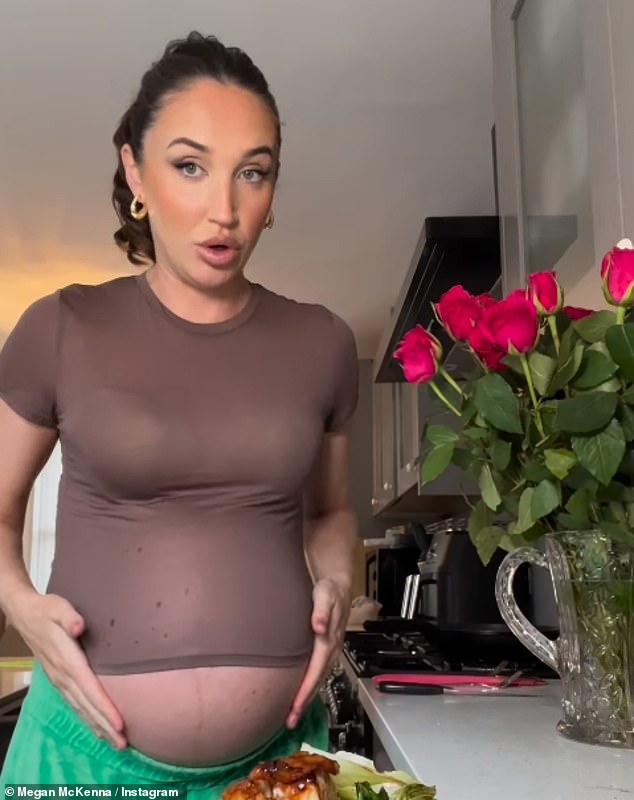 Heavily pregnant Megan McKenna, 31, has revealed she is moving abroad and leaving the UK as she approaches her due date, she told her fans on Wednesday