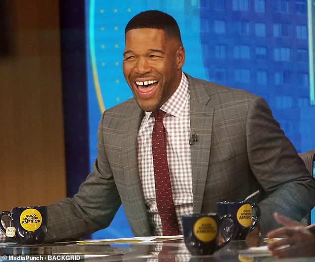 Michael Strahan, 52, has officially joined the grandfather club after his daughter Tanita, 32, gave birth to a baby boy; he's due to be seen in September